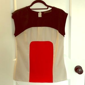Color Block Dress Shirt